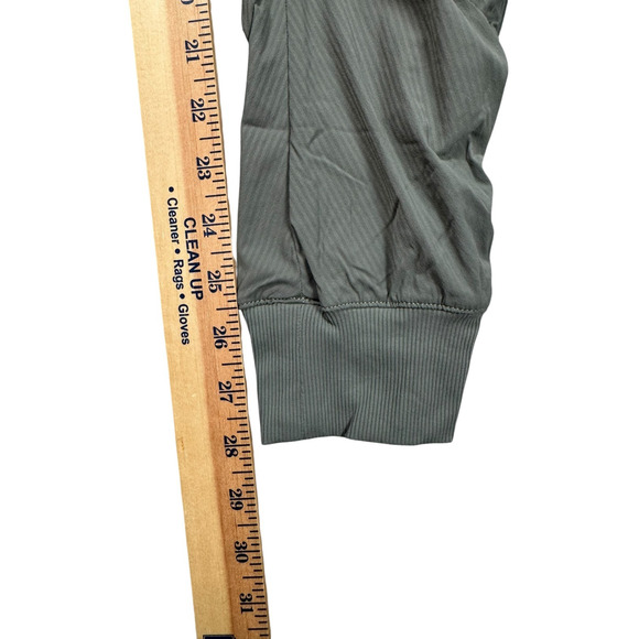 lululemon Beyond the Studio Jogger Size 2 Grey Sage Ruched Athleisure Tapered - Picture 8 of 10